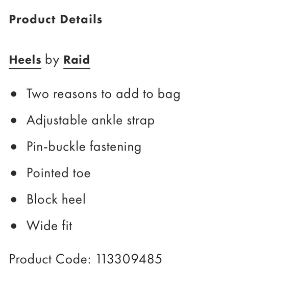 ASOS nude suede heels, wide, size 7.5 - Picture 13 of 13